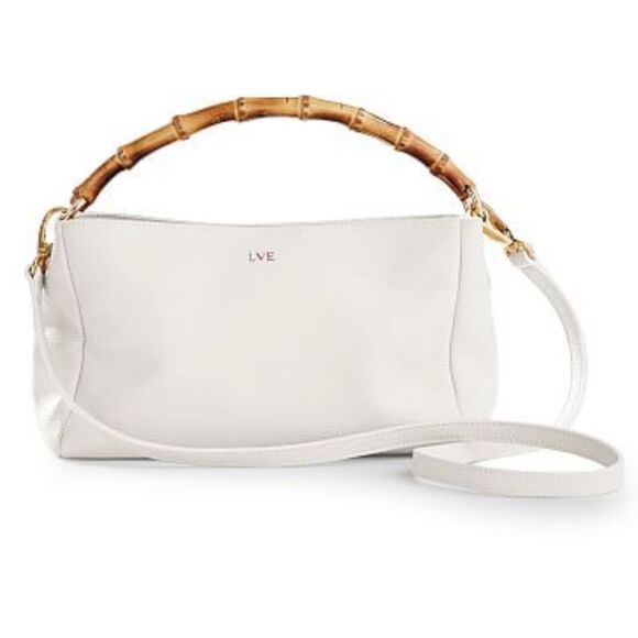 Mark and Graham Bamboo Elisabetta crossbody white, $298 - Picture 1 of 13